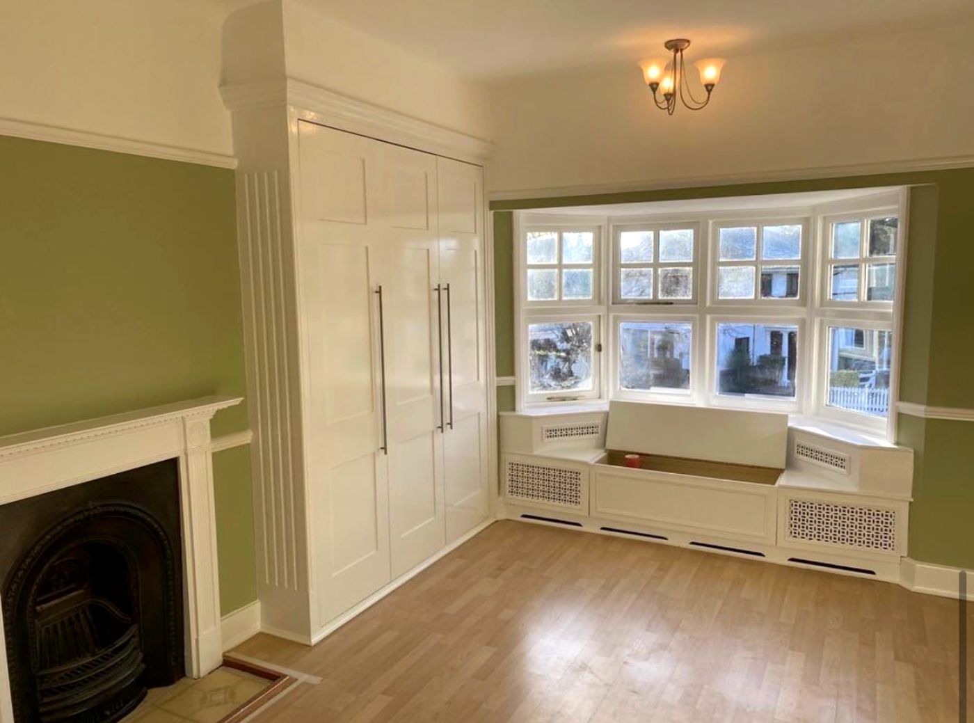 Interior painting example