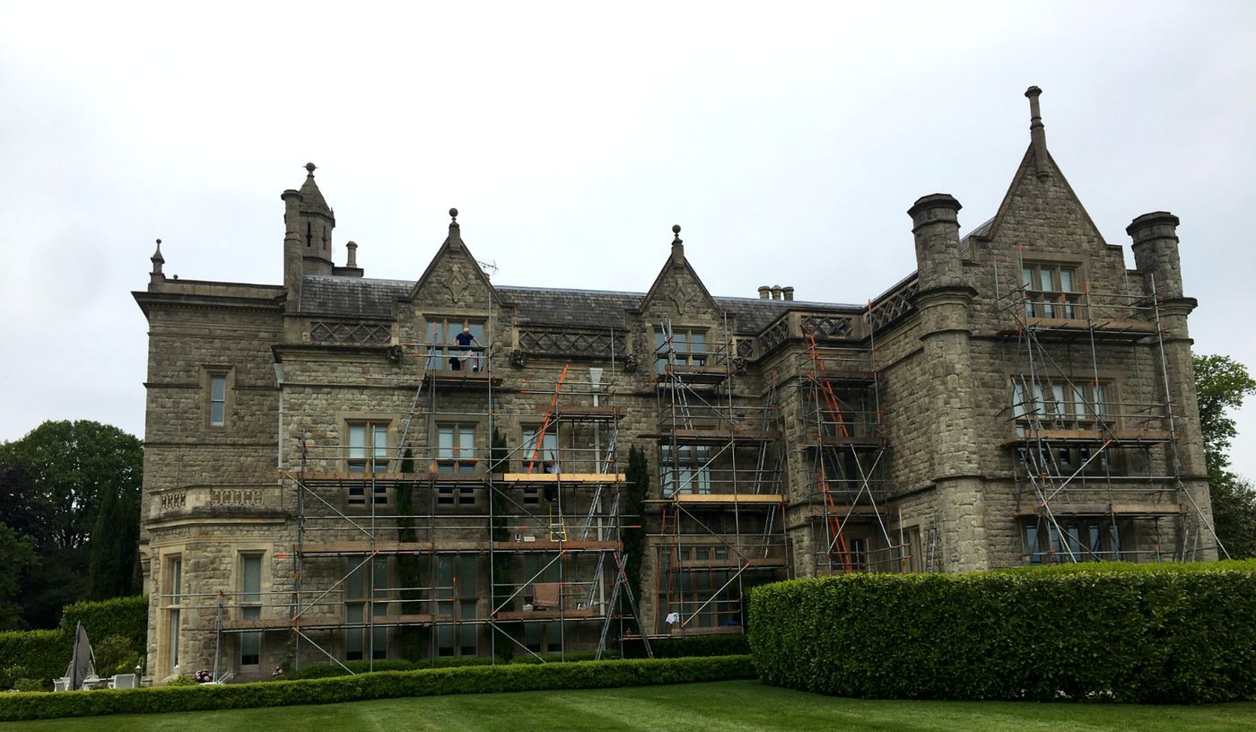 Exterior painting example